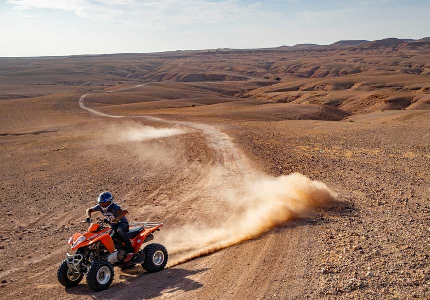 Ruta en Quad por el desierto de Agafay