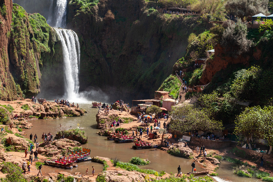 Excursión de 1 día de Marrakech a las cascadas de Ouzoud